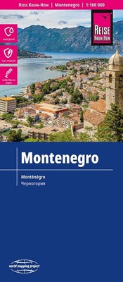 Reise Know-How Landkarte Montenegro (1:160.000) Reise Know-How Verlag Peter ...
