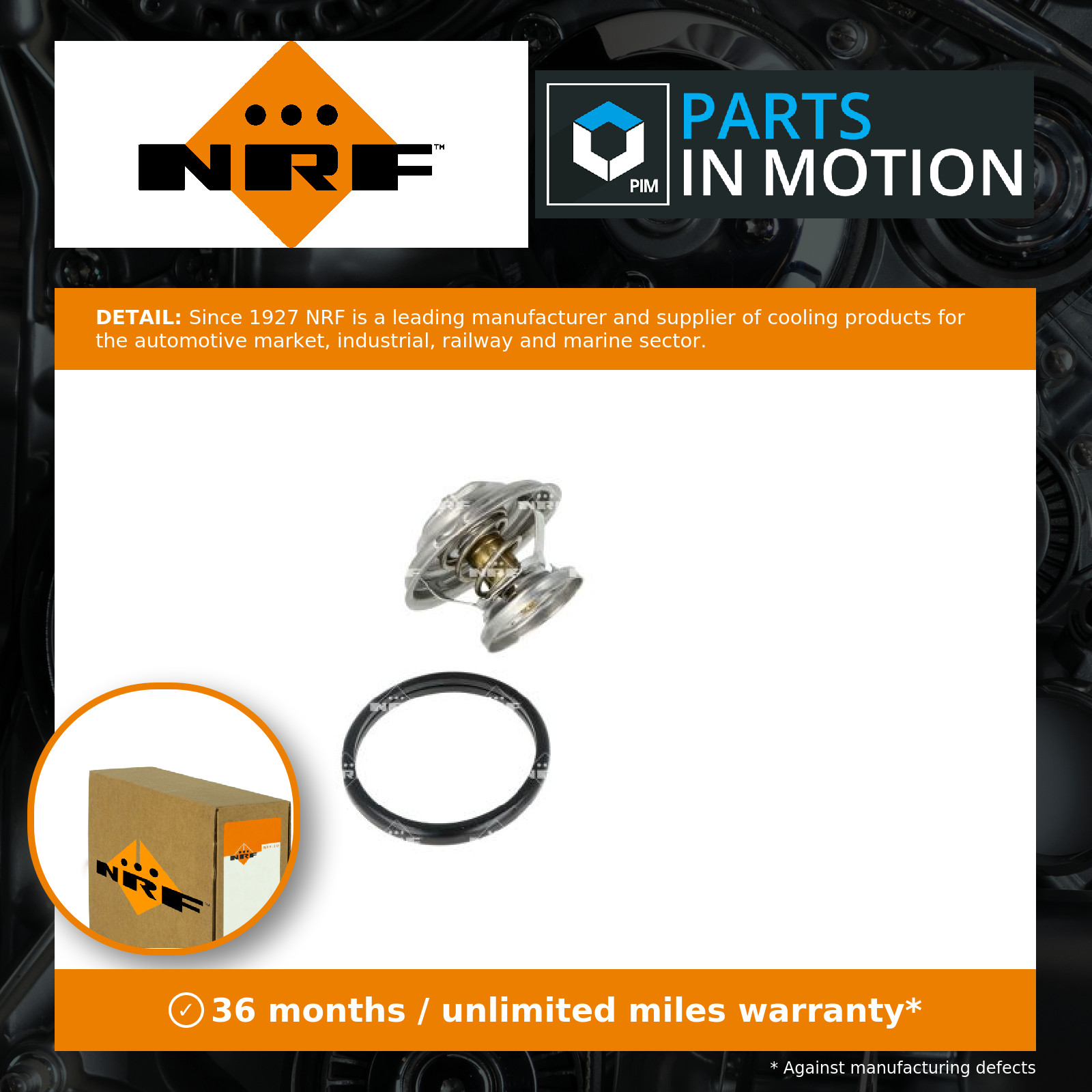 Coolant Thermostat 725074 NRF 0042030975 0042031075 6012000015 6012000515 New