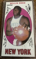 1969-70 Topps - Willis Reed #60 (RC) New York Knicks NBA Basketball Card