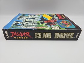 Club Drive (Atari Jaguar, 1994) With Game, Box & Manual - No Tray