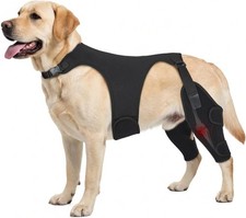 XL 5 Dog Knee Brace for Torn ACL Hind Leg- Dog Leg Support Brace with Metal Stab