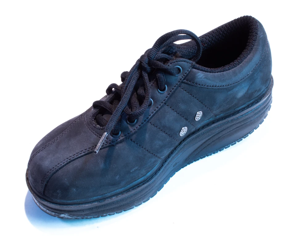 MBT Informal 01 Zapatos para Caminar Masai Barefoot Technology Negro Comodidad Talla 5.5 Foto 2 de 4