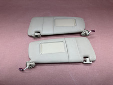 BMW E46 330I Coupe Sedan Intérieur Soleil Visière Paire Beige Cuir OEM 105K