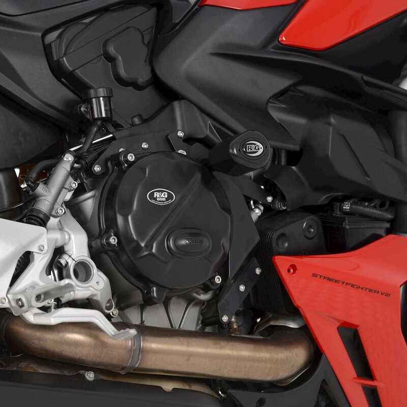 Protection carter moteur droit R&G Race Series pour moto Ducati Streetfighter V2