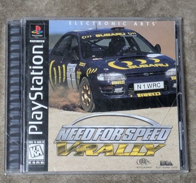 Need for Speed: V-Rally (PS1) Electronic Arts BROKEN CASE, CIB AND TESTED