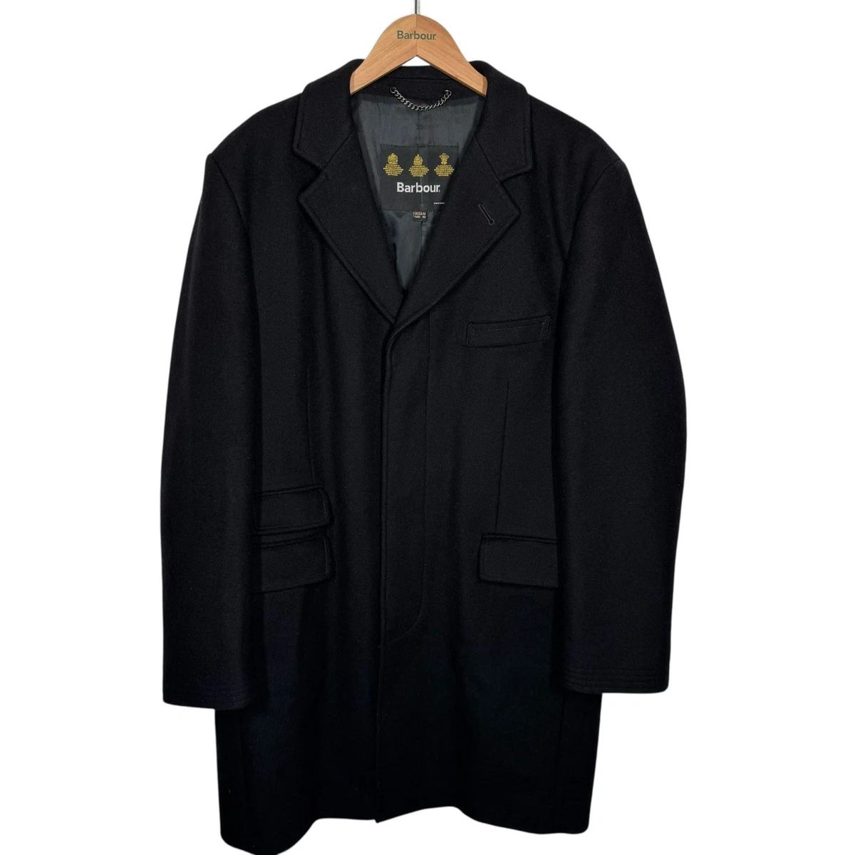 Barbour Long Coat In Men's Coats & Jackets for sale | eBay