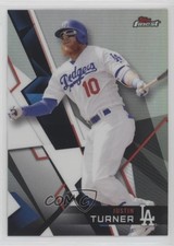 2018 Topps Finest Refractor Justin Turner #67 2u3