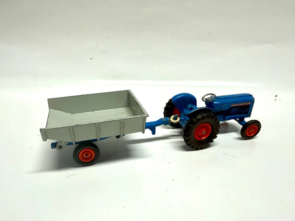 Matchbox King Size K-11 *** Trattore Fordson con rimorchio - Immagine 3 di 4