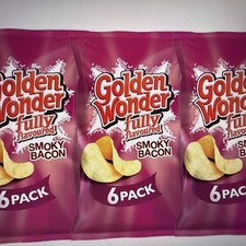 Golden Wonder Multipack Smoky Bacon X3 Pack Of 3