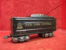 Marx New York Central Tender litho metal O Gauge 3/16ths, 8 WHEEL
