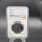 1959 50C Proof Silver Franklin Half Dollar - NGC PF 68 - Free Shipping (056)