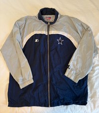 Vintage Starter Pro Line Dallas Cowboys NFL Windbreaker Jacket XXL