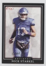 2022 SAGE Artistry Nick Starkel #77 17j1
