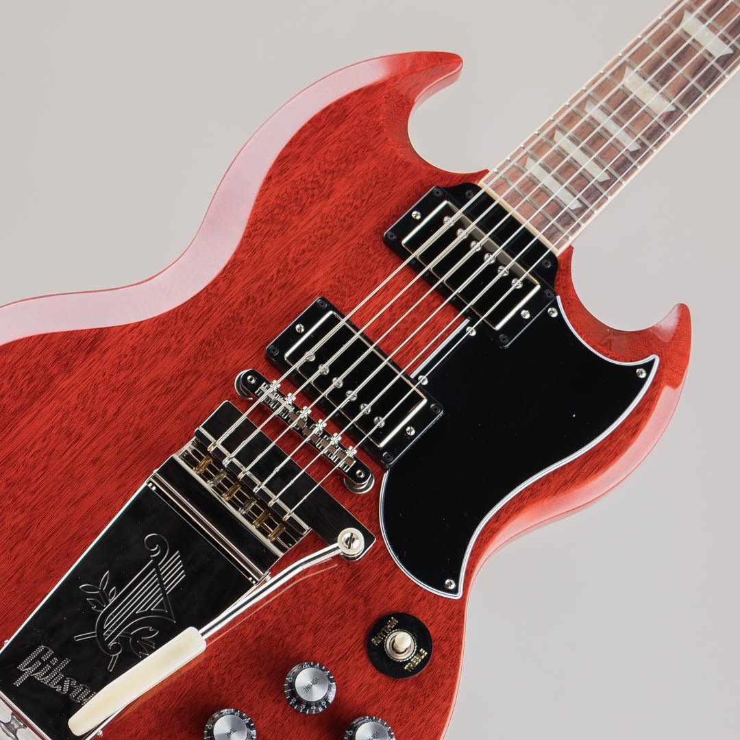 ギター Gibson SG Standard 61 Maestro Vibrola Gibson SG Standard '61 Maestro Vibrola - Vintage Cherry | Sweetwater