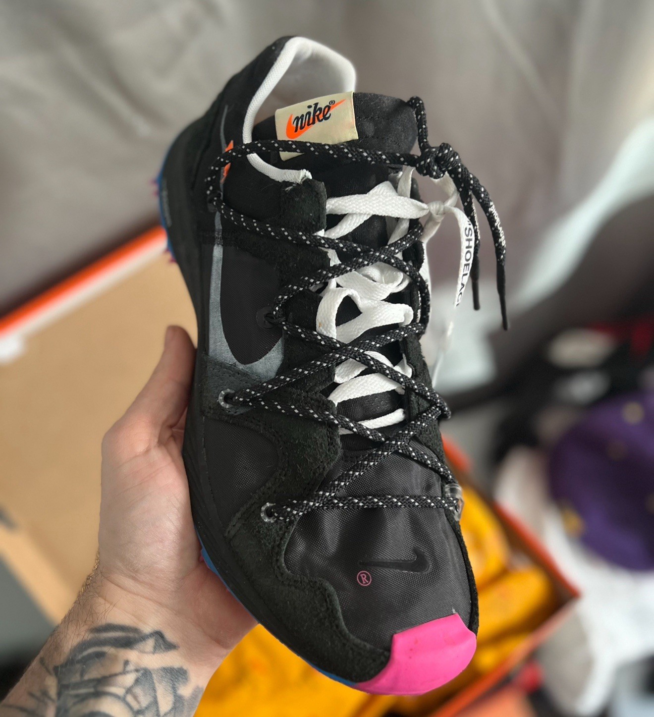 OFF WHITE X NIKE Off White x Nike!!! W NIKE ZOOM TERRA KIGER 5