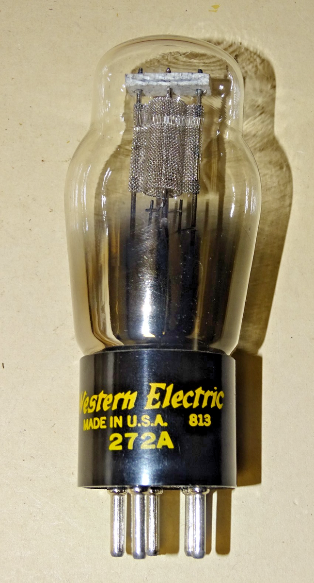 Western Electric WE 272A 真空管 2本セット Western Electric Type 272A Radio/Audio Tube, NOS | eBay