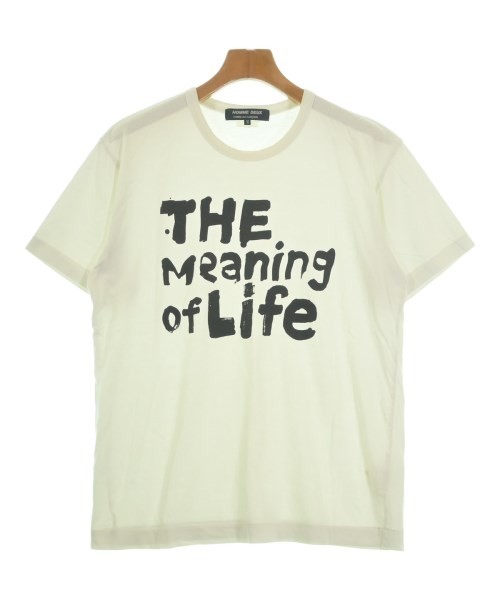 COMME des GARCONS HOMME DEUX T-shirts/Cut & Sewns Whiteetc. M