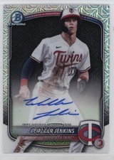 2025 Bowman Chrome Mega Box Prospect Mojo Walker Jenkins #BMA-WJ Auto 0rd2