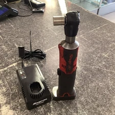 Snap-On Cordless 3/8 Drive Ratchet CTR761C with Battery Charger Tested Working 