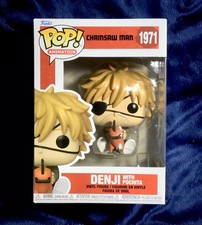 Funko Pop! Chainsaw Man 1971 Denji (with Pochita) + Protector