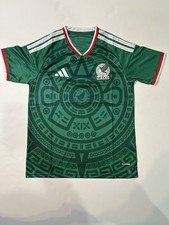 adidas Mexico Soccer Jersey Shirt - Green White Red Colors