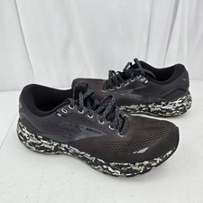 Brooks Ghost 15 Mens Sz 11.5 D Running Shoes Black Ebony Oyster Camo 1103931D004 Brooks Ghost 15 Running Shoes Mens Sz 11.5 D Black Ebony  main image 4