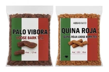 Palo De Vibora 5 oz (114g) & Quina Roja 5 oz (114g) | Red Cinchona Bark  Both