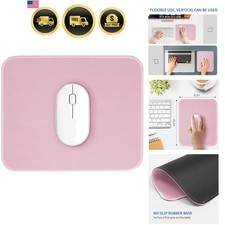 Pink Mouse Pad, Nice and Cute Mouse Pad, Splash-Proof Textured 10.2 x 8.2Inch...