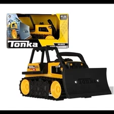 TONKA - Steel Classics - BULLDOZER - Built Tonka tough with Real Steel!  NEW