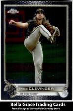 2022 Topps Chrome Update Mike Clevinger #USC71 San Diego Padres MLB Baseball
