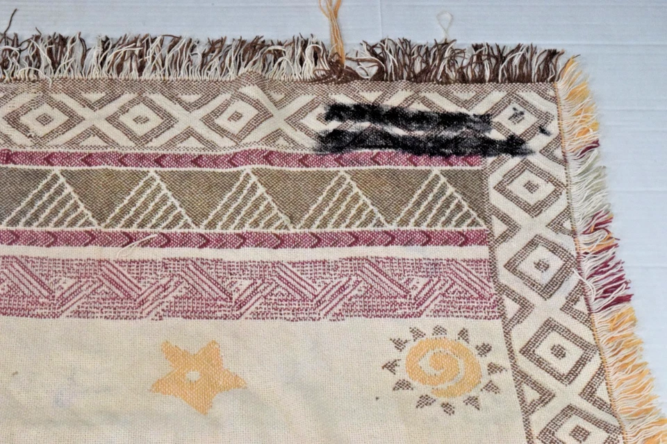 Vintage Blanket Beacon 90s The Lion King Grunge Cotton Throw Made USA - Image 3 of 4