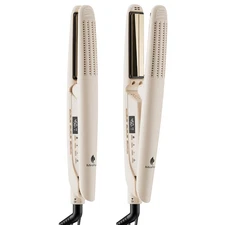 Miropure 360 Airflow Styler Curling Iron Titanium Flat Iron Hair Straightener An