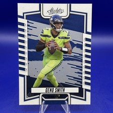 2023 Panini Absolute Football Geno Smith Black Foil Parallel #17 Seahawks