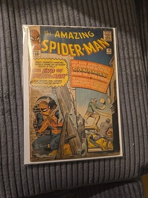 Amazing Spiderman #18 1964 Silver Age 1st Appearance Ned Leeds 3rd App Sandman