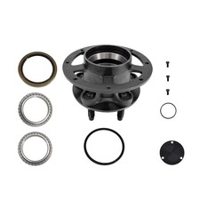 Rear Grand National Hub Kit 5 X 4-34 Wheel Bolt Pattern W Aluminum Axle Cap