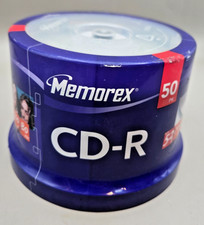 Memorex CD-R 50 Pack 52X 700MB 80Min New Factory Sealed