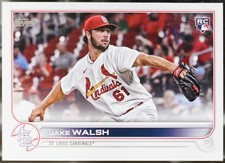 2022 Topps Update #US306 Jake Walsh Baseball EX