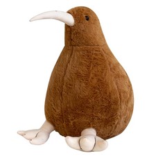 Kiwi Bird Plush Toy, Stuffed Animal Furry Kiwi Plushie Toy, Soft Fluffy Like ...