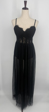 Fashion Nova Into The Right Mood Faux Corset Maxi Dress M Vamp Whimsygoth Sexy