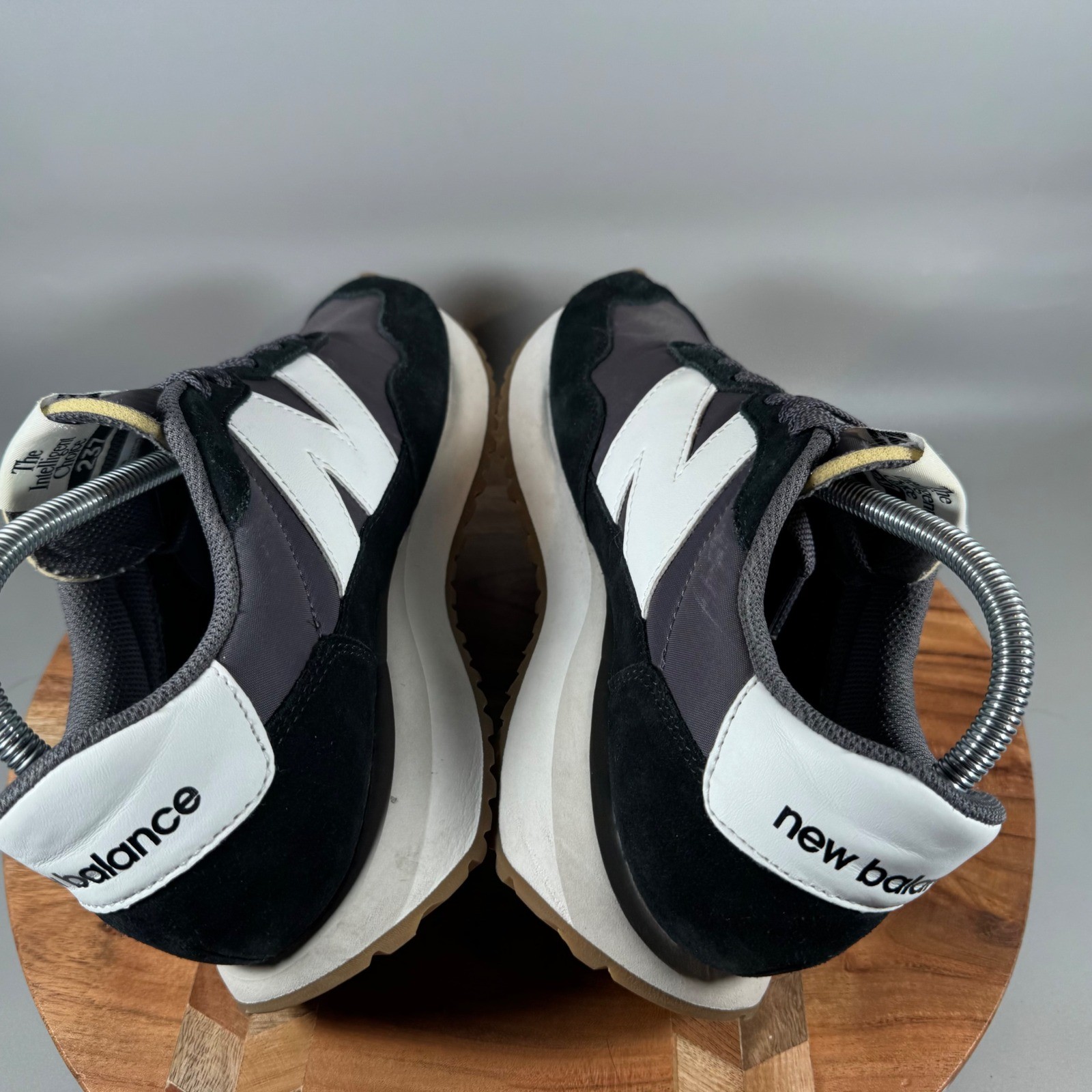 New Balance 237 Womens 9.5 Sneakers Black White Magnet WS237NB Retro Shoes thumbnail 5