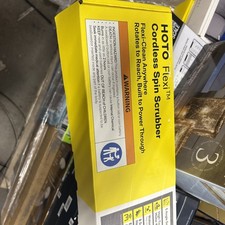 HOTO Flexi Cordless Spin Scrubber Electric Cleaning Brush 8 Heads