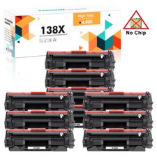 10x W1380X 138X NO CHIP Toner Compatible With HP LaserJet 3001dw 3001fdw 3101fdw