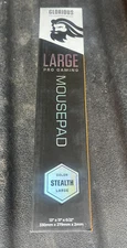 Glorious Large Gaming Mouse Mat/Pad - Stitched Edges, G-L-stealth