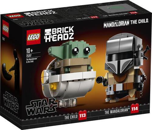 LEGO 75317 Brickheadz Der Mandalorianer und das Kind Neu OVP Original Versiegelt - Bild 38