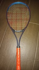 Vintage Spalding Tennis Racket Skill Builders 25 Aluminum Blue and Red New