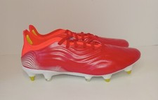 Adidas Copa Sense.1 SG FY6201 Soccer Cleats Football Boots Red White Size 7