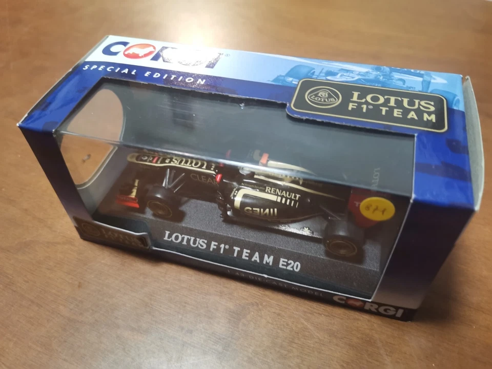 LOTUS E20 - N°9 RAIKKONEN - FORMULA 1 - scala 1/43 - CORGI - Immagine 2 di 3