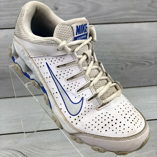 Nike Reax 8 TR Men's Sz 7 Mesh White Blue Running Casual Sneakers  616272-103 | eBay