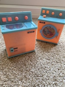 vintage barbie washer and dryer