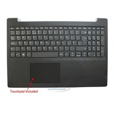 New Replacement For Lenovo 5CB1D01939 Palmrest Cover UK Keyboard With Touchpad